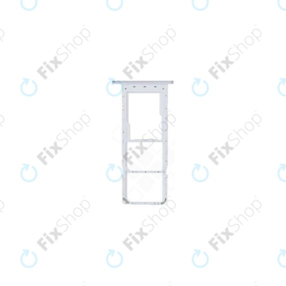 SIM държач за Samsung A14 A145R, GH81-23521A, Сребро, Silver, Genuine Service Pack