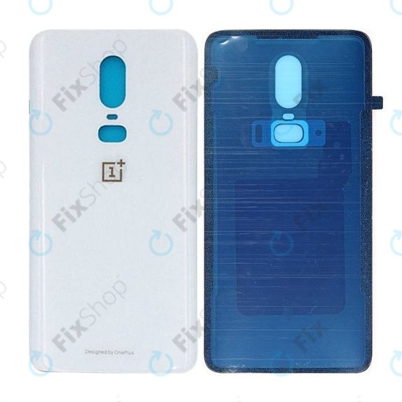 Капак на батерията за OnePlus 6, Silk White