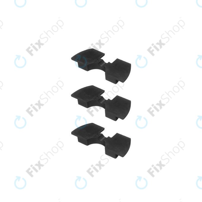 Антивибрационни тампони за Xiaomi Mi Electric Scooter 1S, 2 M365, Essential, Pro, Pro 2, черен, Black, 3бр.
