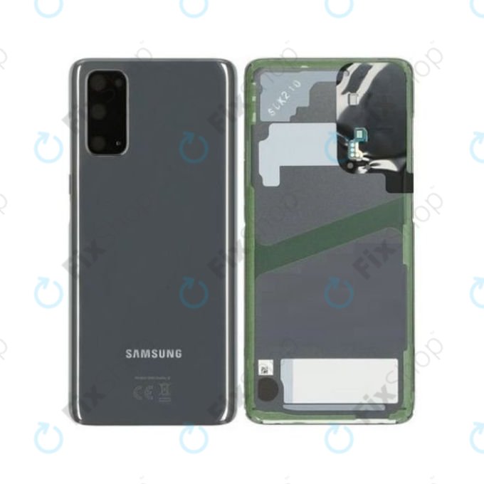 Капак на батерията за Samsung S20 G980F, GH82-22068A, GH82-21576A, Cosmic Grey, Genuine Service Pack