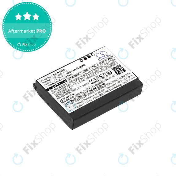 Батерия за Garmin Aera 500, 510, 550, 560, Nuvi 500, 510, 550, Zumo 220, 600, 650, 660, 660LM, 1880mAh, 010-11143-00, 361-00038-01, HQ