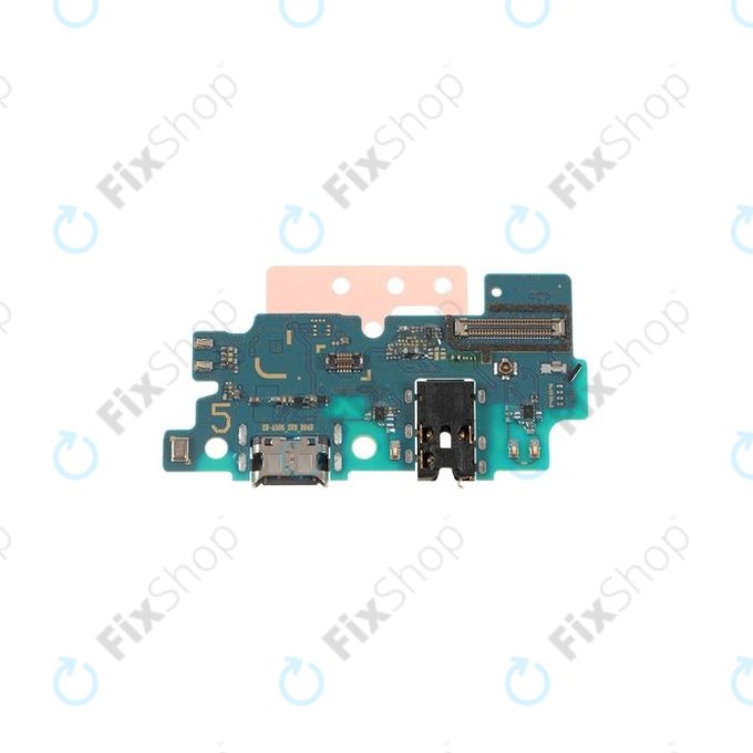 Зареждащ конектор PCB платка за Samsung A50 A505F, GH96-12616A, Genuine Service Pack