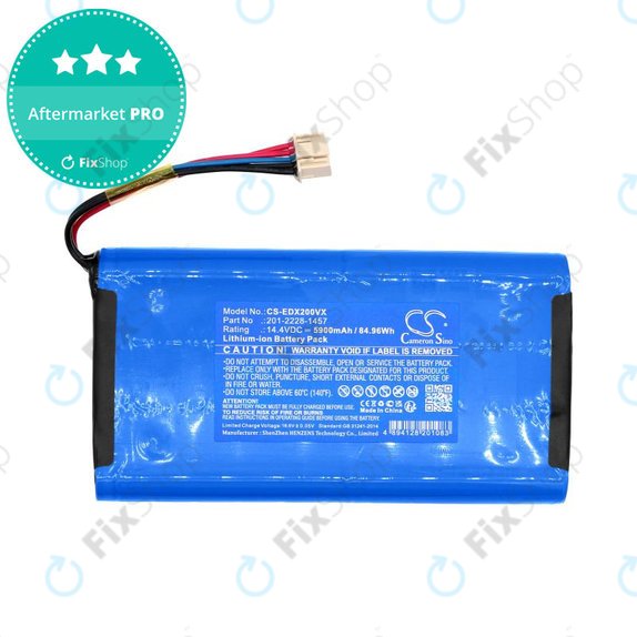 Батерия за Ecovacs Deebot X2 Omni, 5900mAh, Li-Ion, 14.4V, 201-2228-1457, HQ