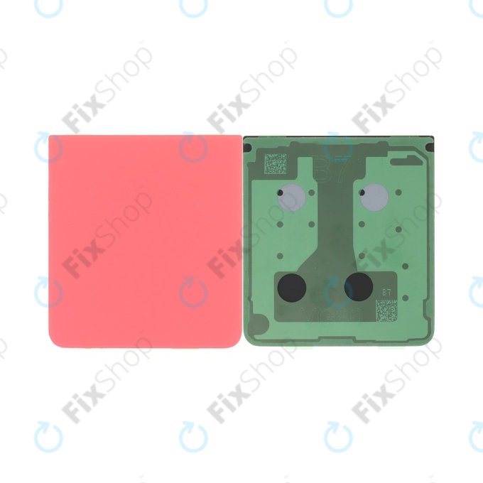 Заден капак комплект за Samsung Z Flip 7 F766B, Coralred