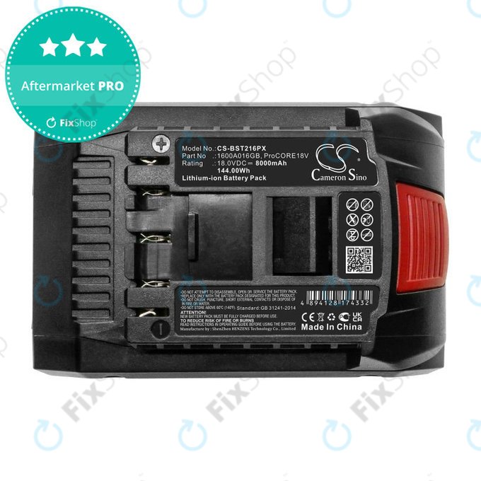 Батерия за Bosch Gbh, Gcv, Gks, Gts 18V, 8000mAh, Li-Ion, 18V, ProCORE18V, HQ