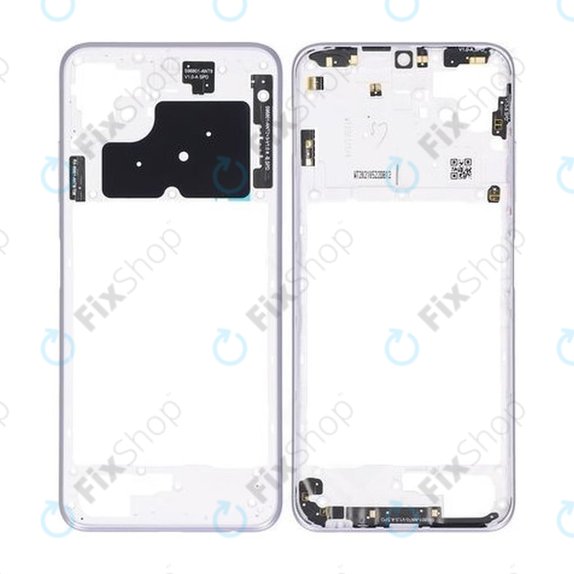 Средна рамка за Samsung A22 5G A226B, GH81-20720A, Violet, Genuine Service Pack