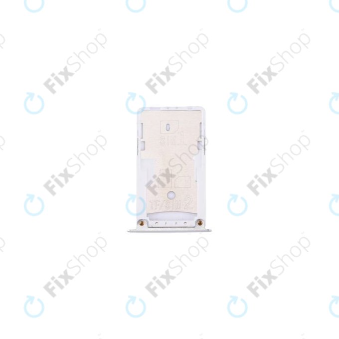 SIM държач за Xiaomi Redmi 4X, бял, White