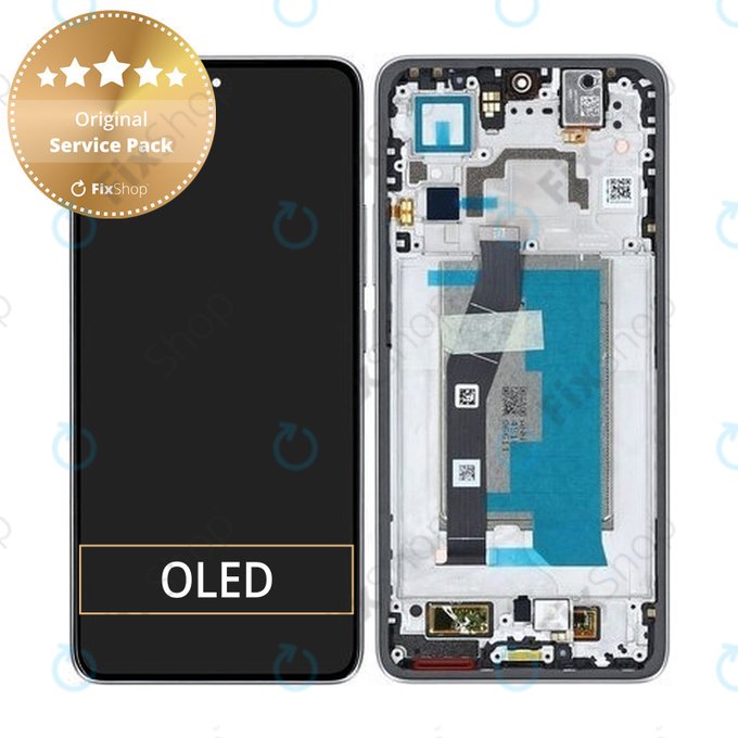 Дисплей за Xiaomi 14T, Titan Gray, Тъчскрийн с рамка, 5600040N12A00 Genuine Service Pack