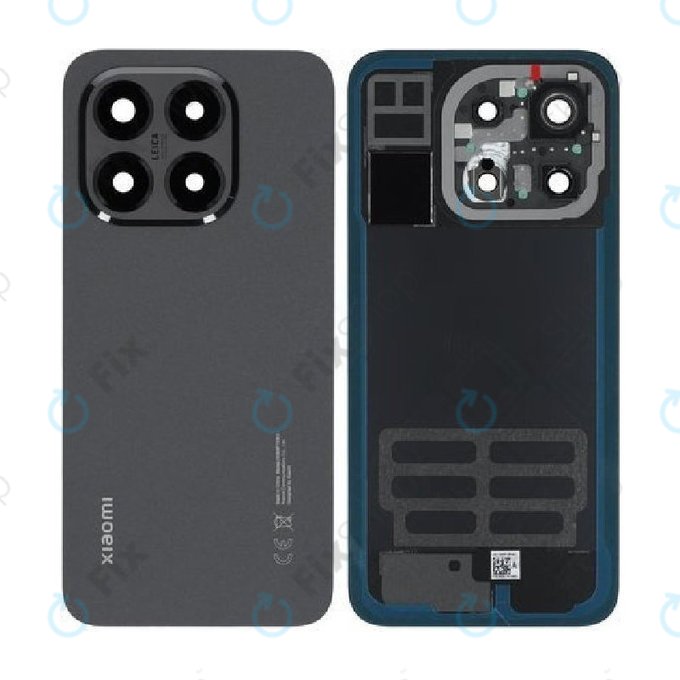 Капак на батерията за Xiaomi 15T 5G, Black, 5600090O12A00, Genuine Service Pack