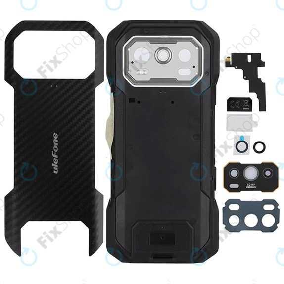 Заден капак за Ulefone Armor 27 Pro, 27T Pro, Black