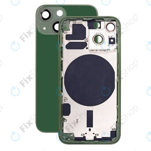 Заден калъф за iPhone 13 Mini, зелен, Green