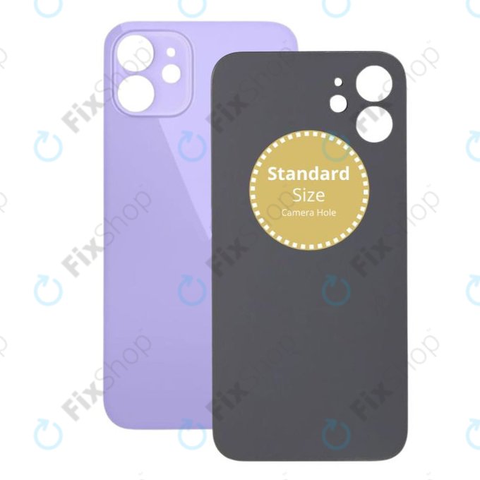 задния капак за iPhone 12, лилав. Purple
