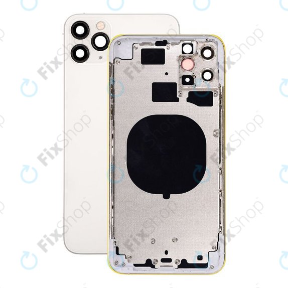 Заден калъф за iPhone 11 Pro Max, Сребро, Silver