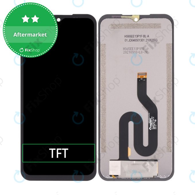 дисплей за Ulefone Armor 12 5G, Тъчскрийн без рамка, TFT