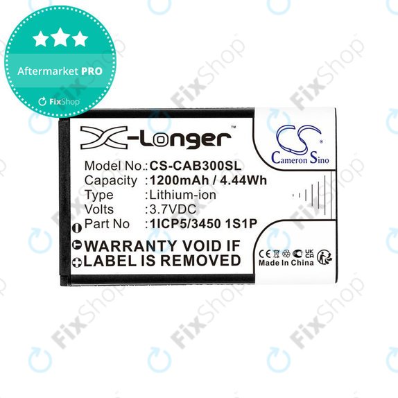 Батерия за Cat B30, 1200mAh, Li-Ion, 3.7V, 1ICP5/3450 1S1P, HQ
