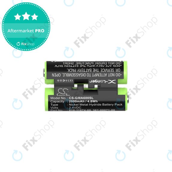 Батерия за Garmin Oregon 600, 650, Astro 320, 430 Striker 4, 2000mAh, Ni-MH, 2.4V, 010-11874-00, HQ