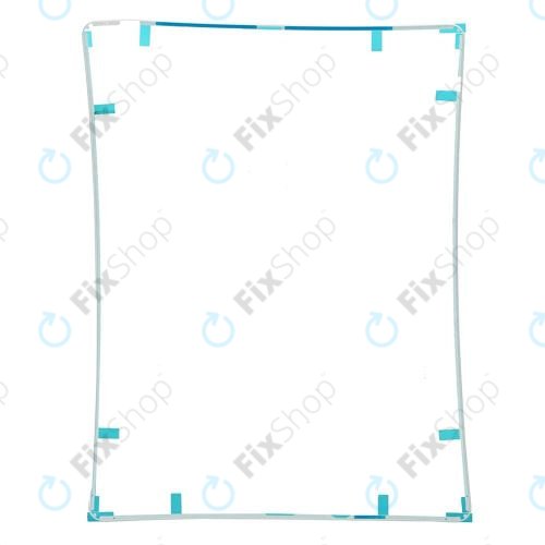 Пластмасова рамка под тъчскрийна за Apple iPad 2, бял, White