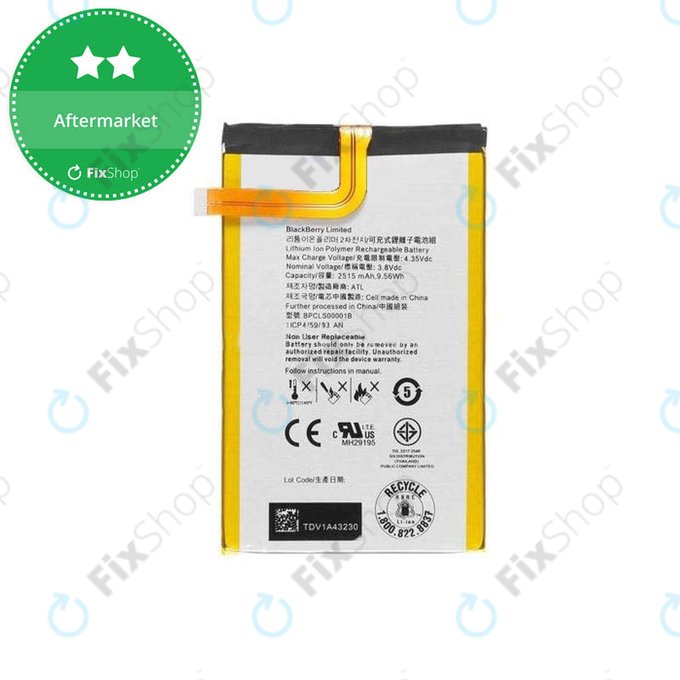Батерия за Blackberry Classic Q20, BPCLS00001B, 2515mAh