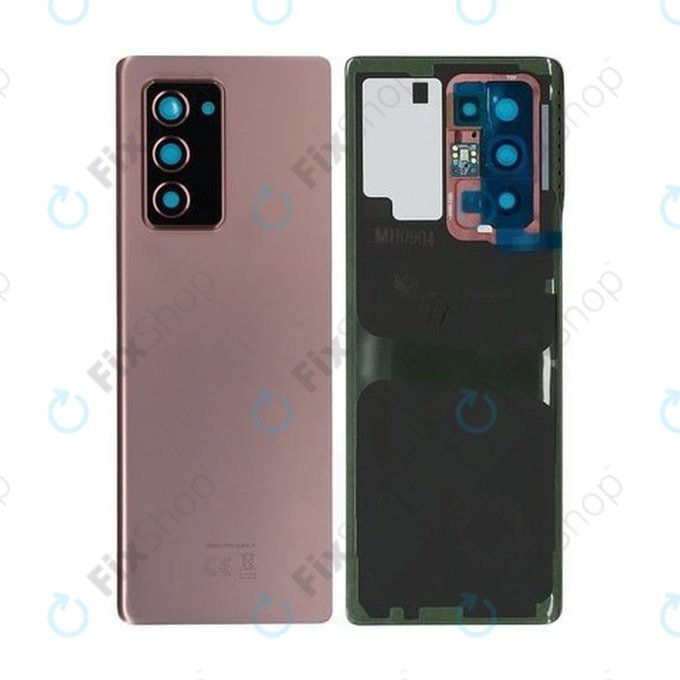 Капак на батерията за Samsung Z Fold 2 F916B, GH82-23688B, Mystic Bronze, Genuine Service Pack