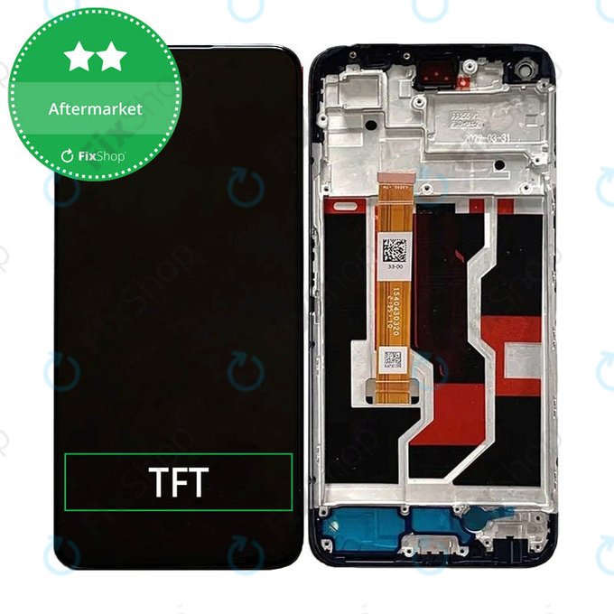 дисплей за Realme 9i RMX3491, Тъчскрийн и рамка, TFT