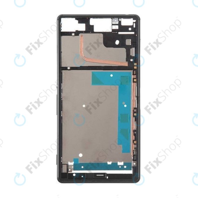 Средна рамка за Sony Xperia Z3 D6603, черен, Black