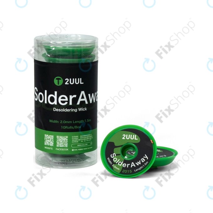 Оплетка за разпояване Solder Vampire, 2UUL DW11, 10бр./кутия