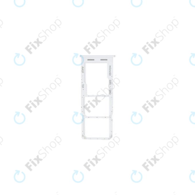 SIM държач за Samsung A13 5G A136B, GH98-47574D, бял, White, Genuine Service Pack