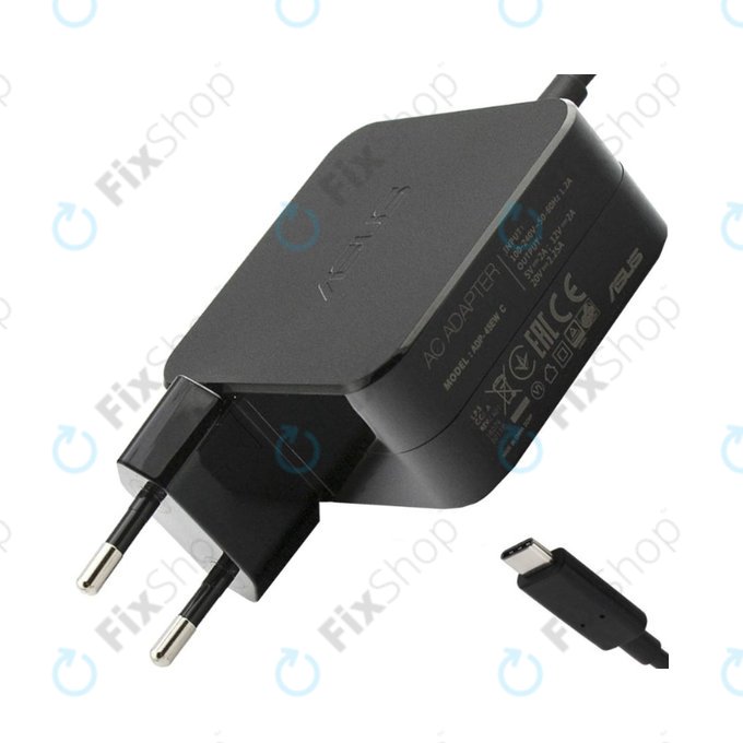 Захранващ адаптер за Asus, B0A001-00238500, 45W, 5-20V, Genuine Service Pack