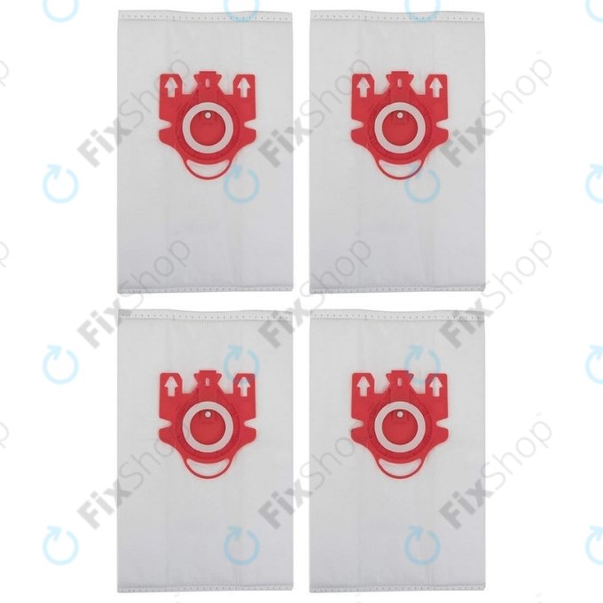 Торбичка за прах, 4 бр. за Miele Compact C1, Compact C2, Complete C1, S4, S6, S 241 - S 799