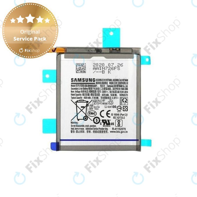 Батерия за Samsung Note 20 Ultra N986B, EB-BN985ABY, 4500mAh, GH82-23333A, Genuine Service Pack