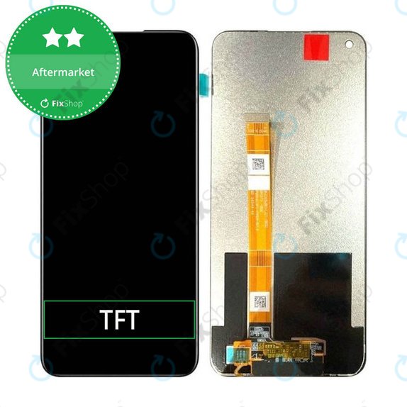 дисплей за Realme 6, 6S, Тъчскрийн без рамка, TFT