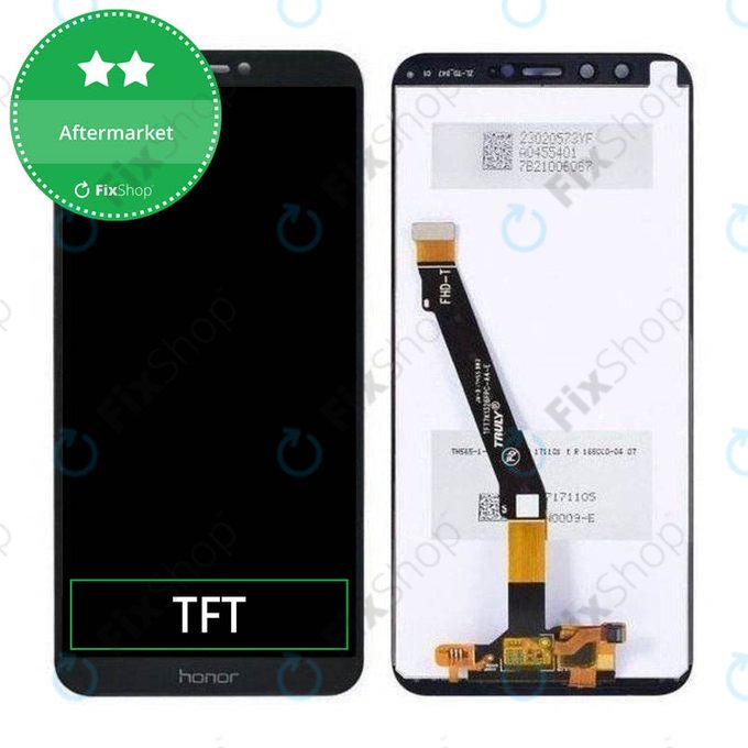 дисплей за Huawei Honor 9 Lite, Тъчскрийн без рамка, Midnight Black, TFT