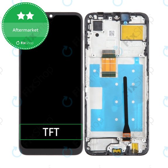 дисплей за Honor 70 Lite, Тъчскрийн и рамка, Midnight Black, TFT