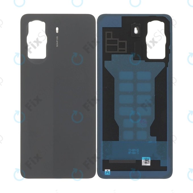 Заден капак за Xiaomi Poco X7 Pro 2412DPC0AG, Black