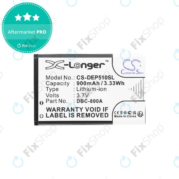 Батерия за Doro 1360, 900mAh, Li-ion, 3.7V, DBC-800A, HQ