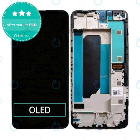 дисплей OLED за Google Pixel 4a 4G, Тъчскрийн и рамка, Just Black