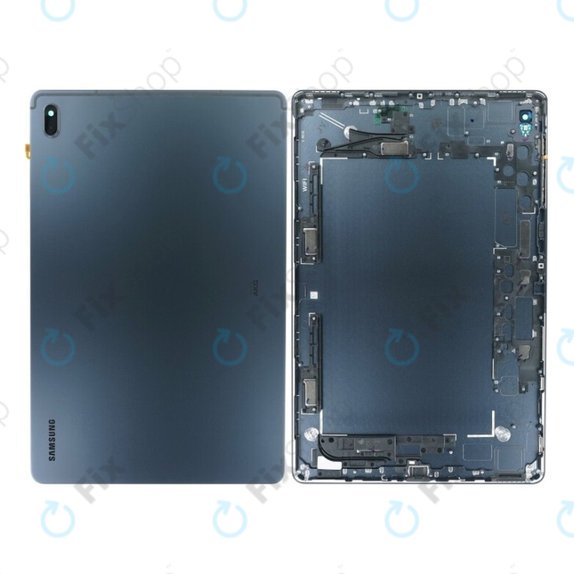 Капак на батерията за Samsung Tab S7 FE T730, T736B, черен, Black, GH96-14558A, Genuine Service Pack