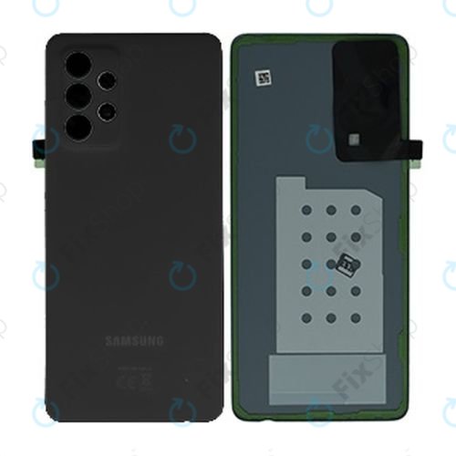 Капак на батерията за Samsung A52 A525F, A526B, GH82-25427A, Awesome Black, Genuine Service Pack