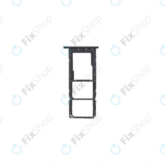 SIM държач за Samsung A03 A035G, GH81-21642A, черен, Black, Genuine Service Pack