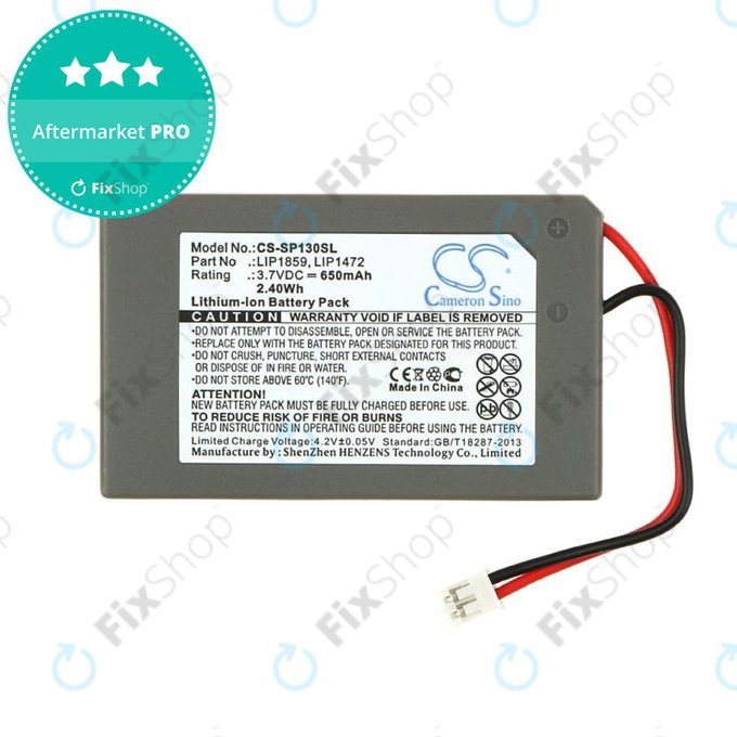 Батерия за Sony PlayStation 3, 650mAh, Li-Ion, 3.7V, LIP1859, HQ