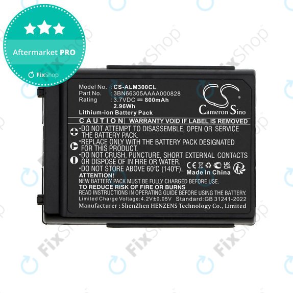 Батерия за Alcatel Mobile 300, 400 Dect, Mobile Reflexes 300, 400, 800mAh, Li-Ion, 3.7V, 3BN66305AAAA000828, HQ