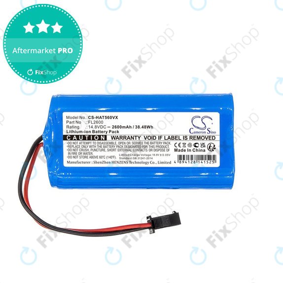 Батерия за Eufy Robovac 11, Haier TAB T550, Haier TAB560, 2600mAh, Li-ion, 14.8V, FL2600, HQ