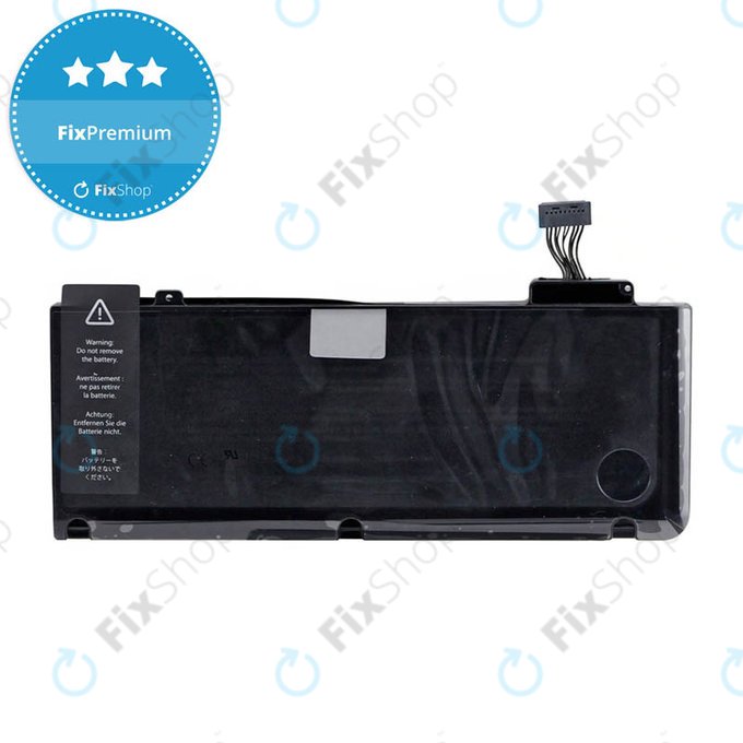 батерия за MacBook Pro 13" A1278 (средата на 2009 – средата на 2012), A1322, 6800mAh, FixPremium