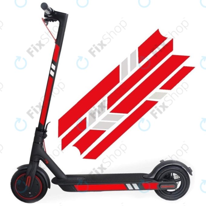 Светлоотразителни стикери (B) за Xiaomi Mi Electric Scooter 1S, 2 M365, Essential, Pro, Pro 2