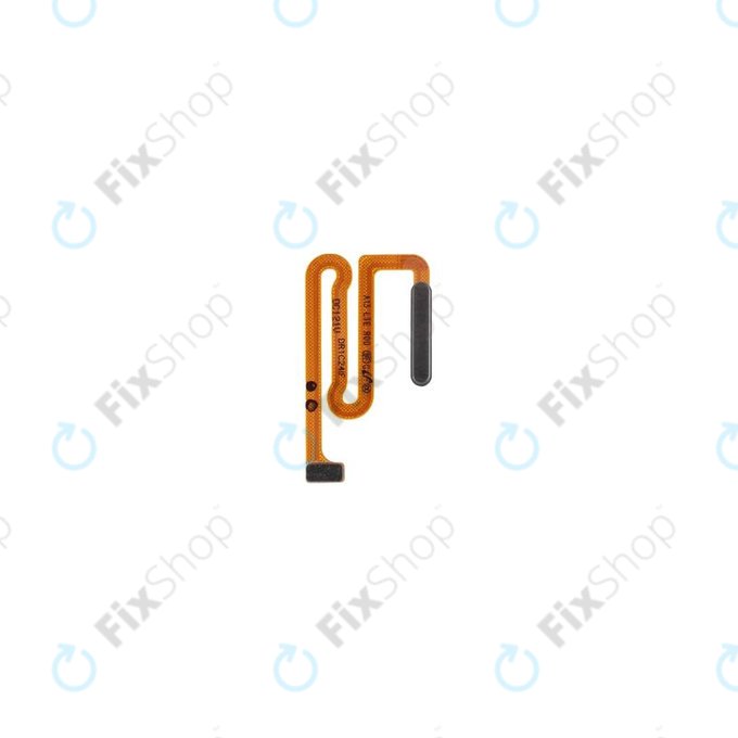 Сензор за пръстов отпечатък с гъвкав кабел за Samsung A13 A135F, GH96-15035A, черен, Black, Genuine Service Pack