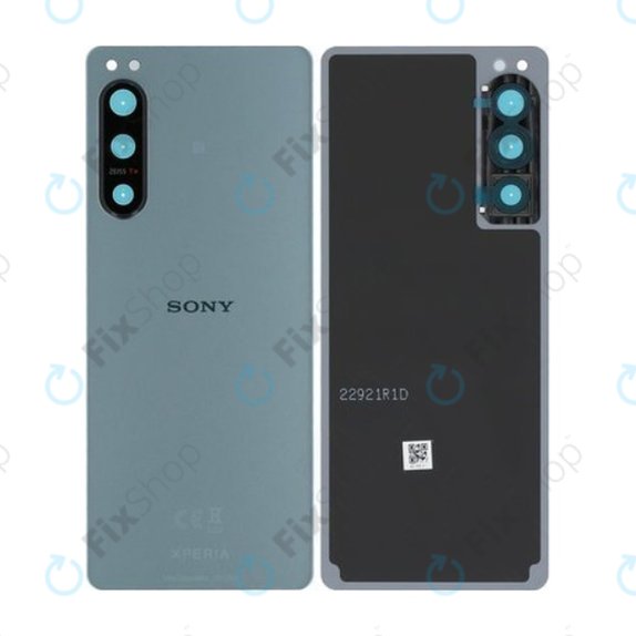 Капак на батерията за Sony Xperia 5 IV XQ-CQ54, A5050976A, зелен, Green, Genuine Service Pack