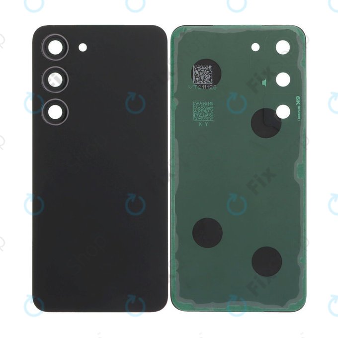 Заден капак комплект за Samsung S23 S911B, Phantom Black