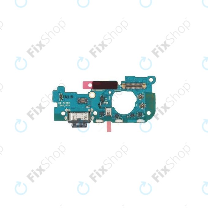 Зареждащ конектор PCB платка за Samsung A33 5G A336B, GH96-15022A, Genuine Service Pack