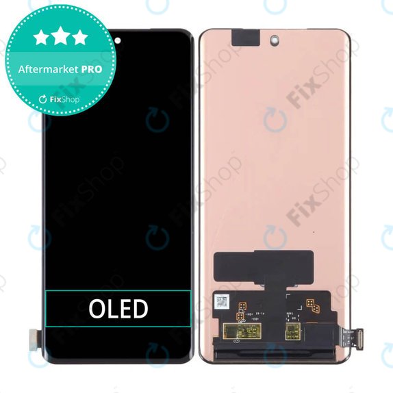 дисплей OLED за Oppo Reno 10 Pro CPH2525, Тъчскрийн без рамка