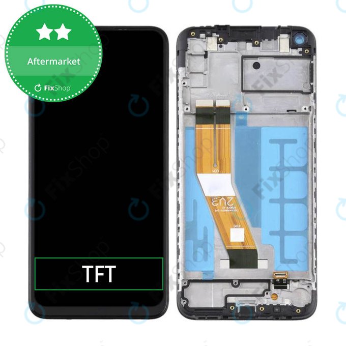 дисплей за Samsung A11 A115F, Тъчскрийн и рамка, TFT
